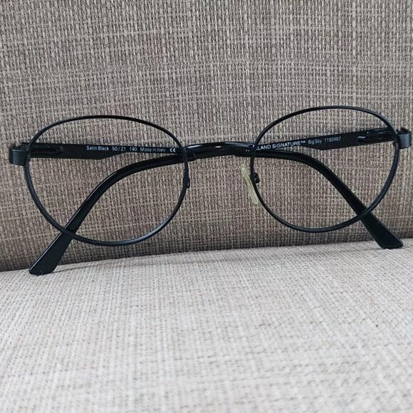 Kirkland Signature Glasses/Sunglasses Frame SATIN BLACK BIG SKY Made Italy - Picture 3 of 12